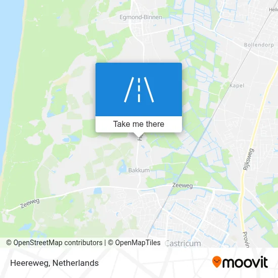 Heereweg map
