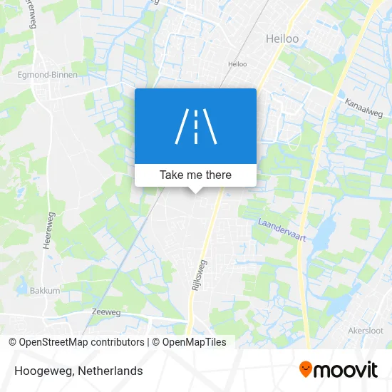 Hoogeweg map
