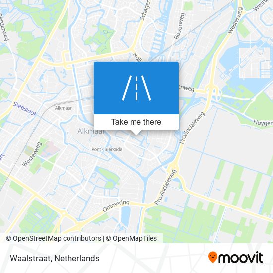 Waalstraat map