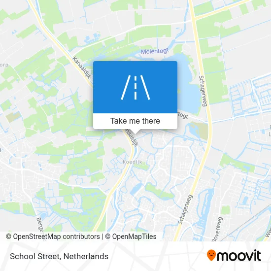 Schoolstraat map