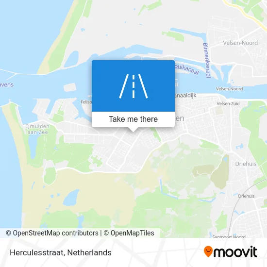 Herculesstraat map