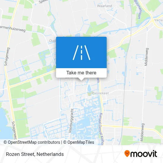 Rozenstraat map