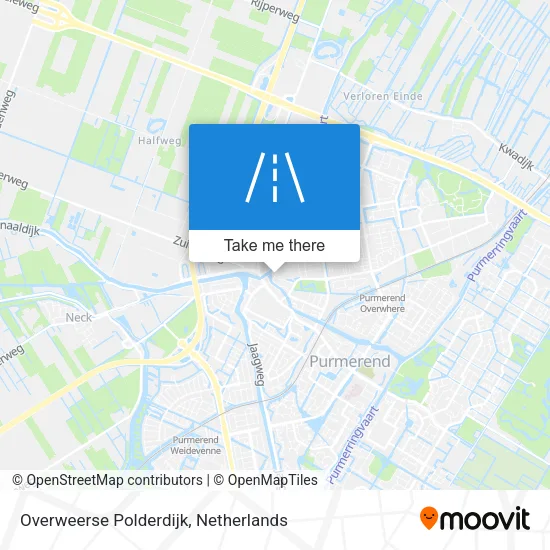 Overweerse Polderdijk map