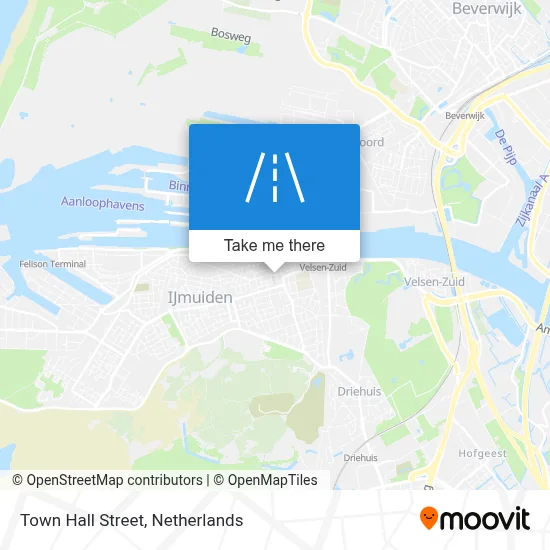 Raadhuisstraat map