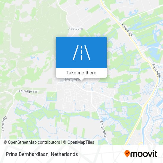Prins Bernhardlaan map