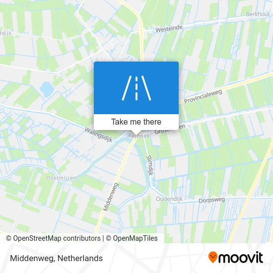 Middenweg map