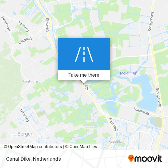 Kanaaldijk map