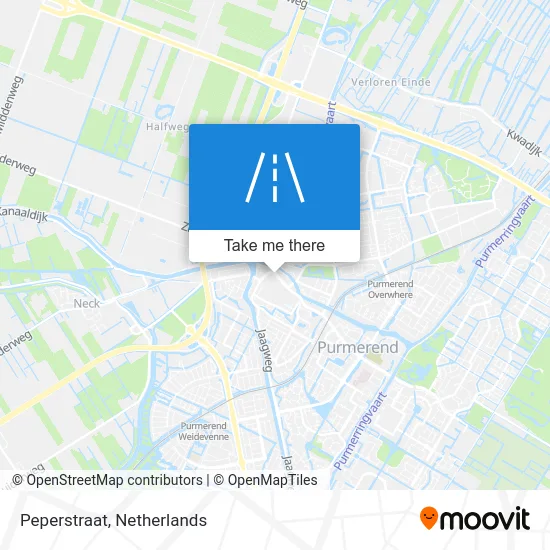 Peperstraat map