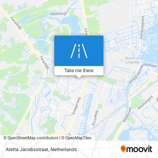 Aletta Jacobsstraat map