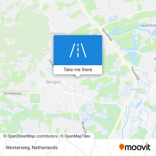 Westerweg map