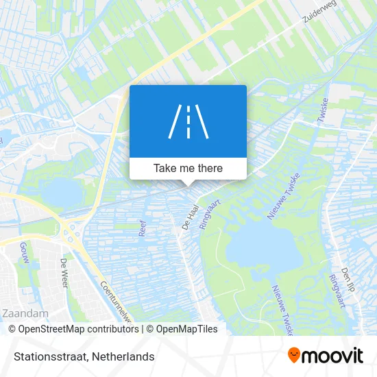 Stationsstraat map