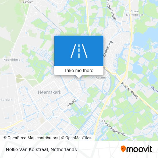 Nellie Van Kolstraat map