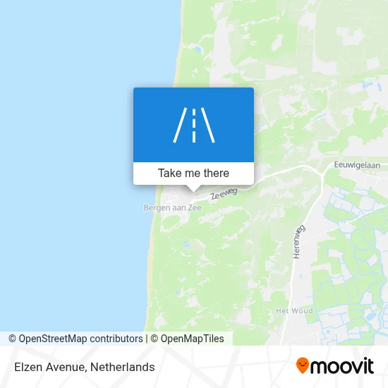 Elzenlaan map