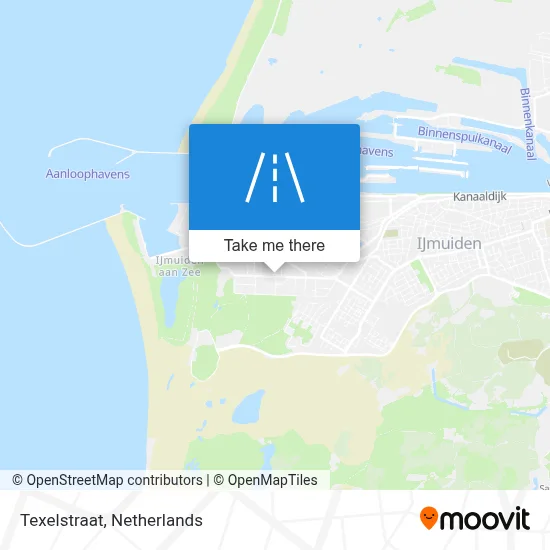 Texelstraat map