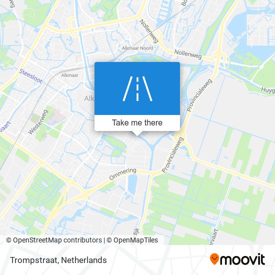 Trompstraat map