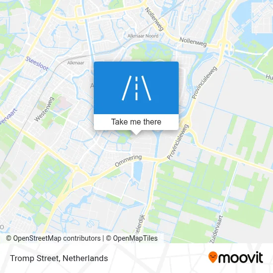 Trompstraat map