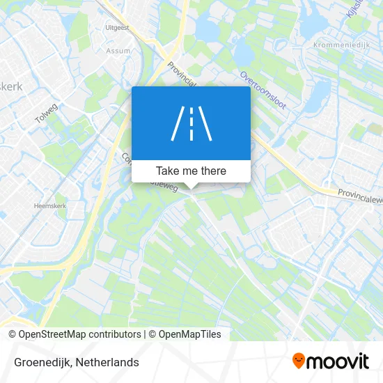 Groenedijk map