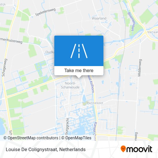 Louise De Colignystraat map