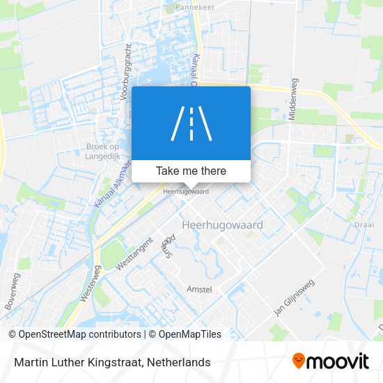 Martin Luther Kingstraat map