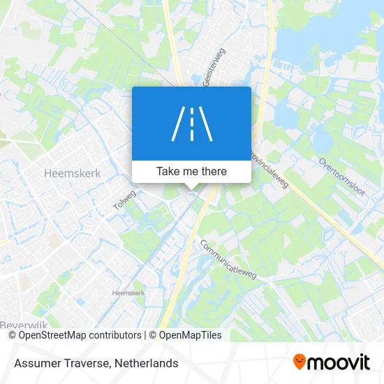 Assumer Traverse map