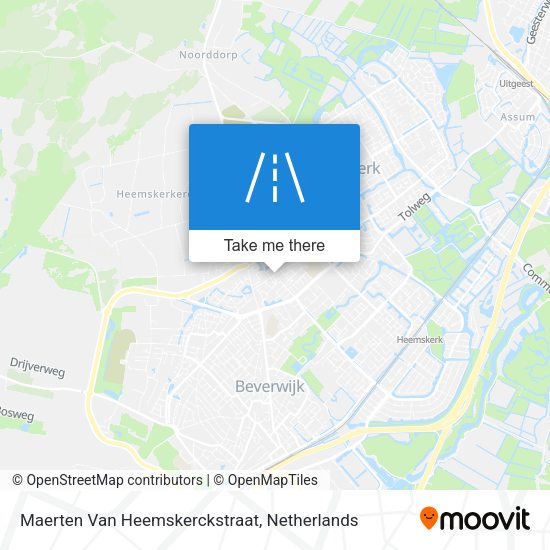 Maerten Van Heemskerckstraat map
