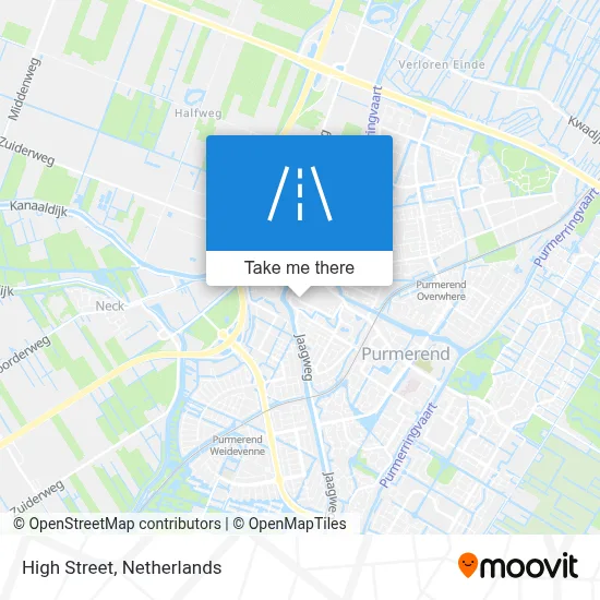 Hoogstraat map