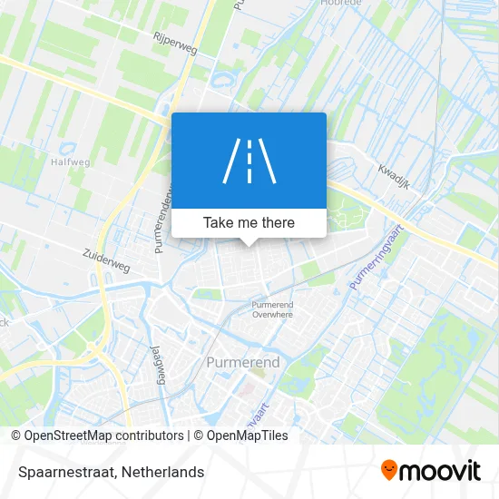 Spaarnestraat map