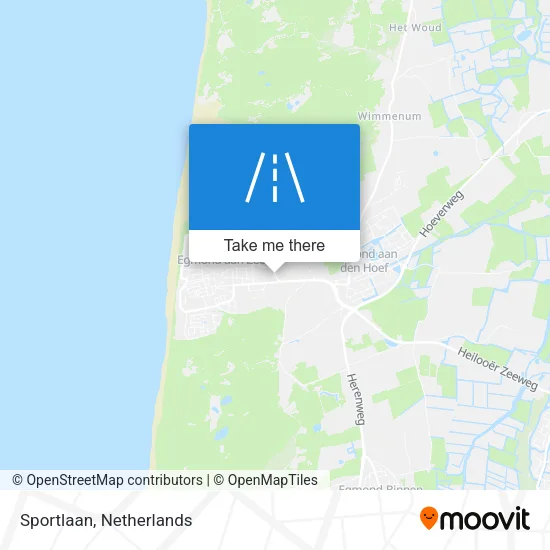 Sportlaan map