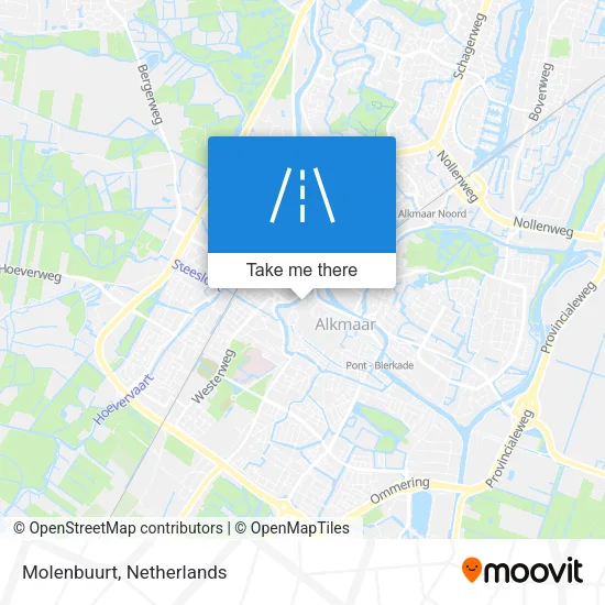 Molenbuurt map