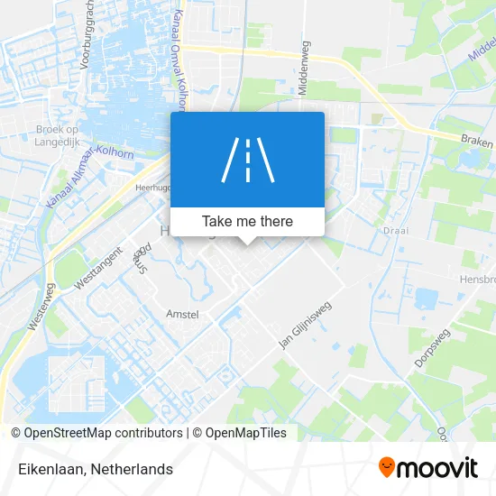 Eikenlaan map