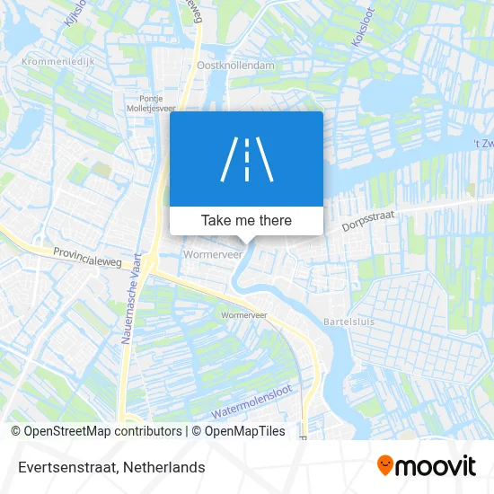 Evertsenstraat map