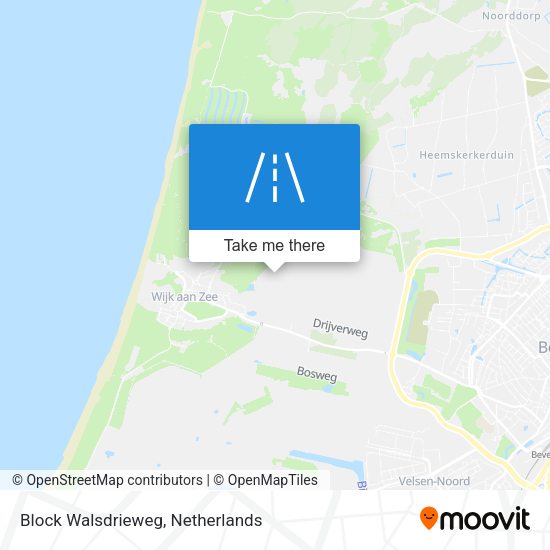 Block Walsdrieweg map