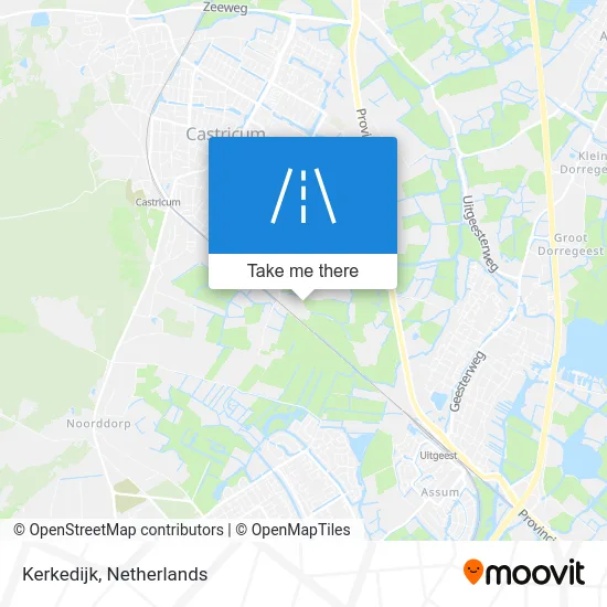 Kerkedijk map