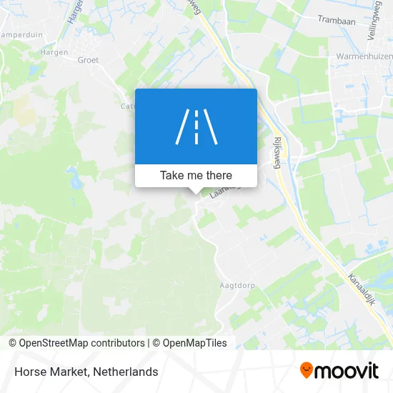 Paardenmarkt map