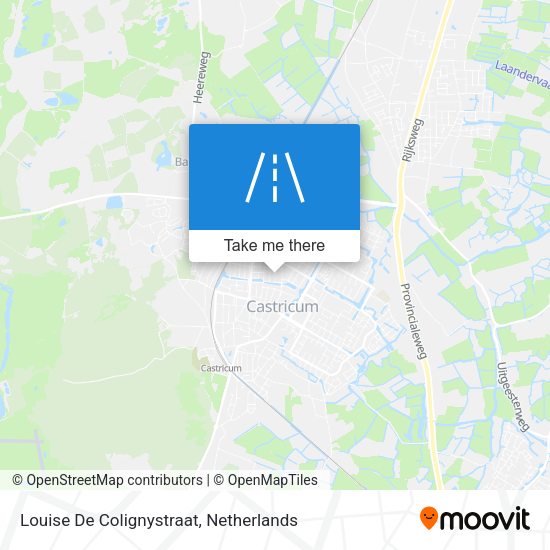 Louise De Colignystraat map