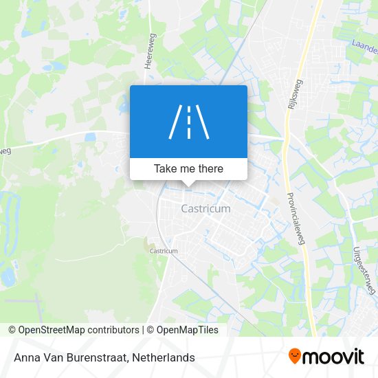 Anna Van Burenstraat map