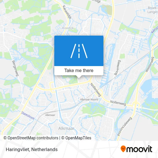 Haringvliet map