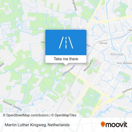 Martin Luther Kingweg map