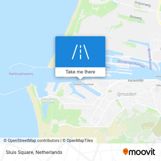 Sluisplein map
