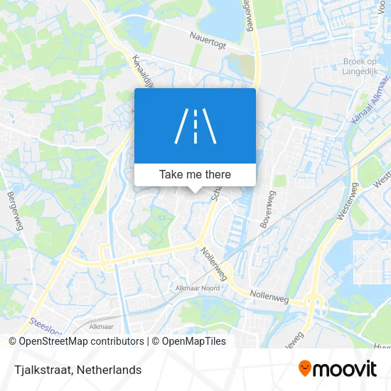 Tjalkstraat map