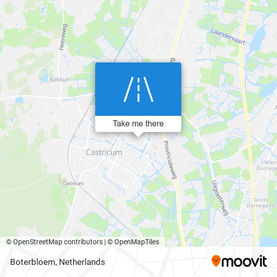 Boterbloem map