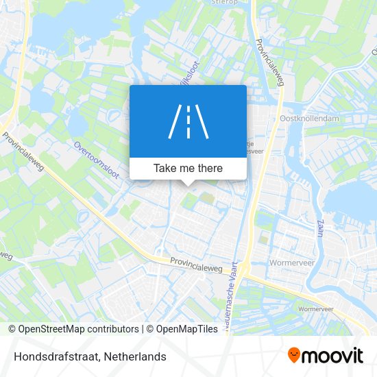 Hondsdrafstraat map