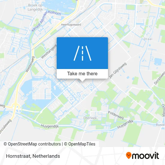 Hornstraat map