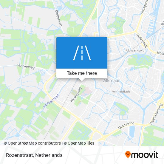 Rozenstraat map