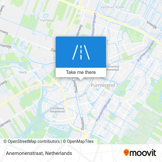 Anemonenstraat map