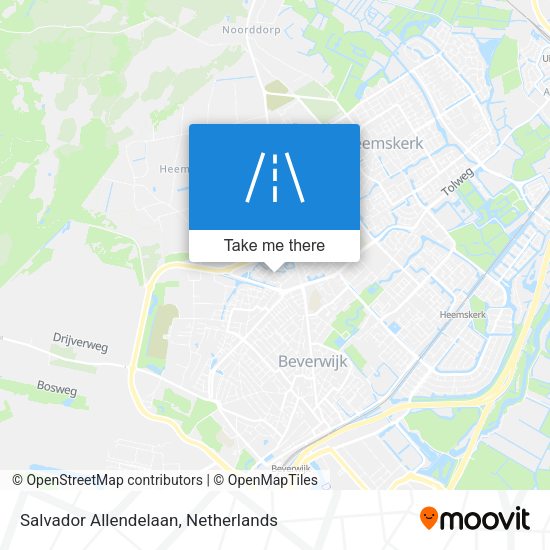Salvador Allendelaan map