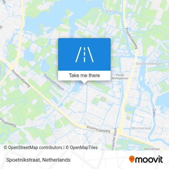 Spoetnikstraat map