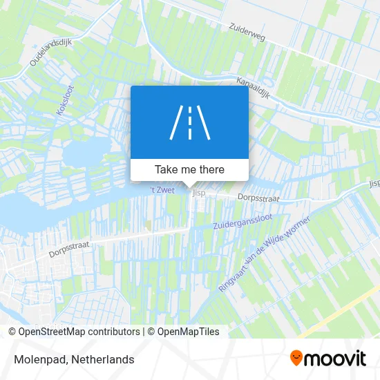 Molenpad map