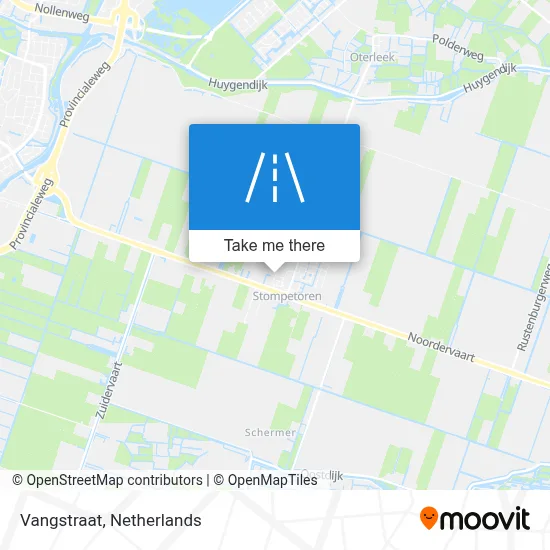 Vangstraat map