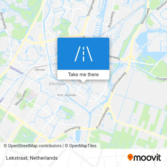 Lekstraat map
